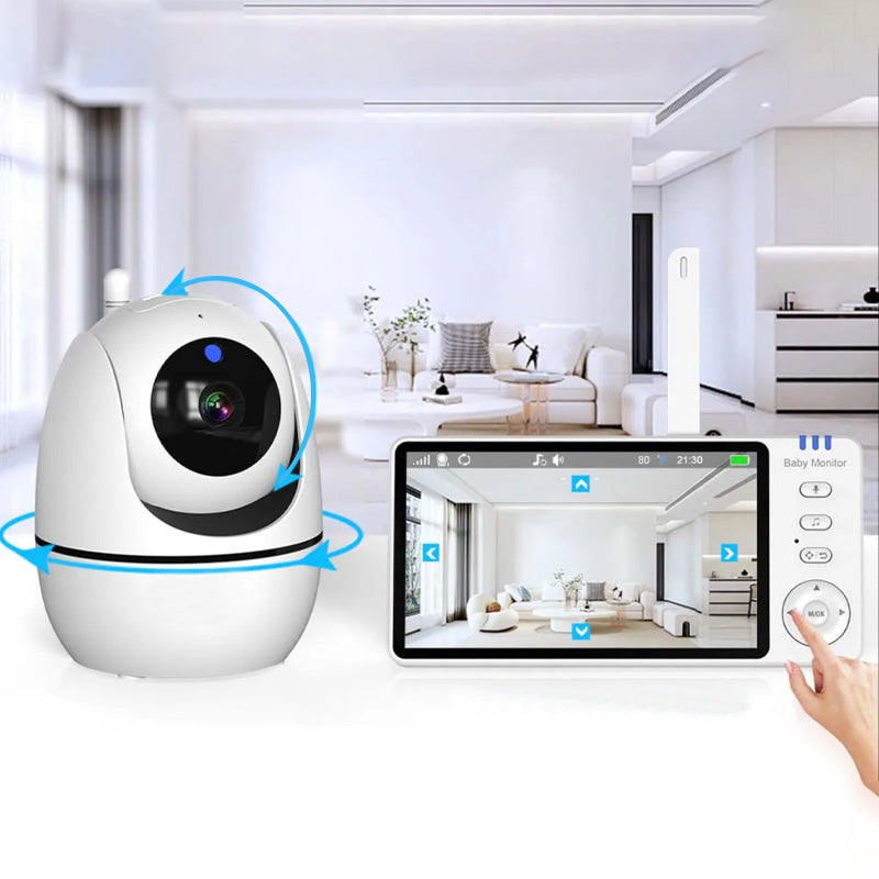 SmartBaby HD Video Monitor with PTZ & Temperature Sensor