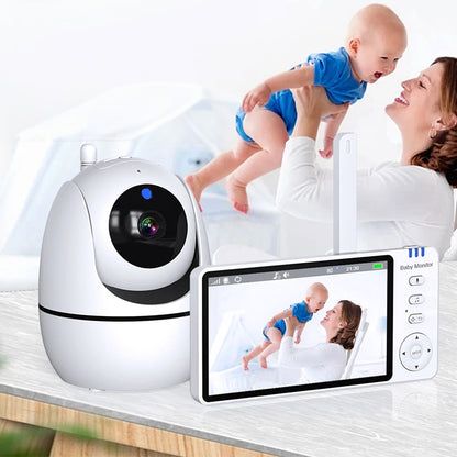 SmartBaby HD Video Monitor with PTZ & Temperature Sensor